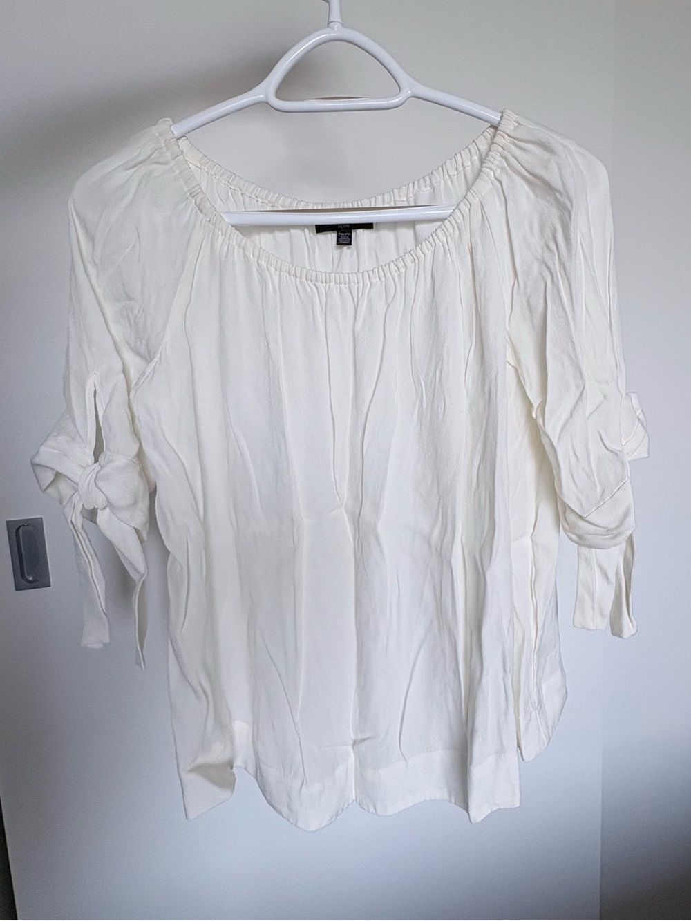 White Lord & Taylor Flowy Top